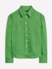 Boden Green Sienna Linen Shirt - Image 6 of 6
