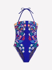 Boden Blue Paros Bandeau Swimsuit - Image 5 of 6