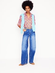 Boden Pink Sienna Cotton Shirt - Image 4 of 6
