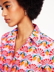 Boden Pink Sienna Cotton Shirt - Image 5 of 6