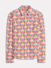 Boden Pink Sienna Cotton Shirt - Image 6 of 6