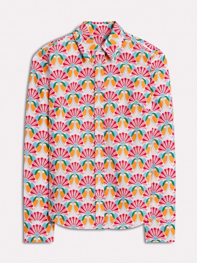 Boden Pink Sienna Cotton Shirt - Image 6 of 6 Boden Pink Sienna Cotton Shirt - Image 6 of 6