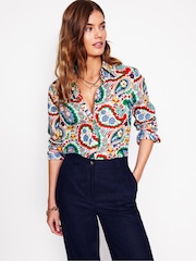 Camisa de linho Boden Sienna - Imagem 2 de 7