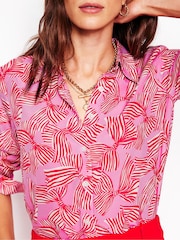Boden Pink Sienna Silk Shirt - Image 2 of 6