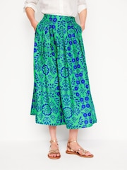 Boden Green Verity 100% Linen Midi Skirt - Image 5 of 6
