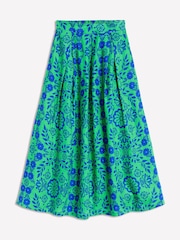 Boden Green Verity 100% Linen Midi Skirt - Image 6 of 6