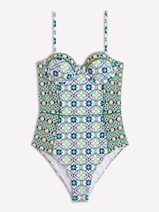 Boden Blue Rhodes Cup-Size Swimsuit - Image 5 of 6