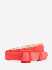 Boden Suede Skinny Buckle Belt - Imagen 1 de 3