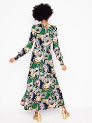 Boden Green Tabitha Tiered Jersey Dress - Image 2 of 6