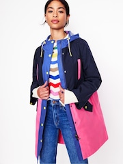 Boden Blue Wells Waterproof Coat - Image 1 of 5