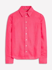 Boden Pink Sienna Linen Shirt - Image 6 of 6