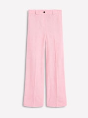 Boden Pink Westbourne Linen 100% Cotton Trousers - Image 5 of 5