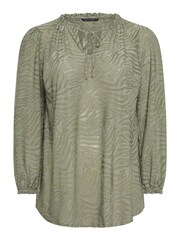 Evans Curve Burnout Print Top - Image 5 of 5