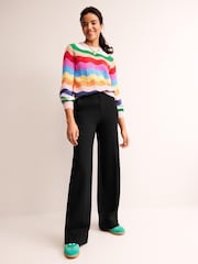 Boden Black Westbourne Ponte Trousers - Image 1 of 5