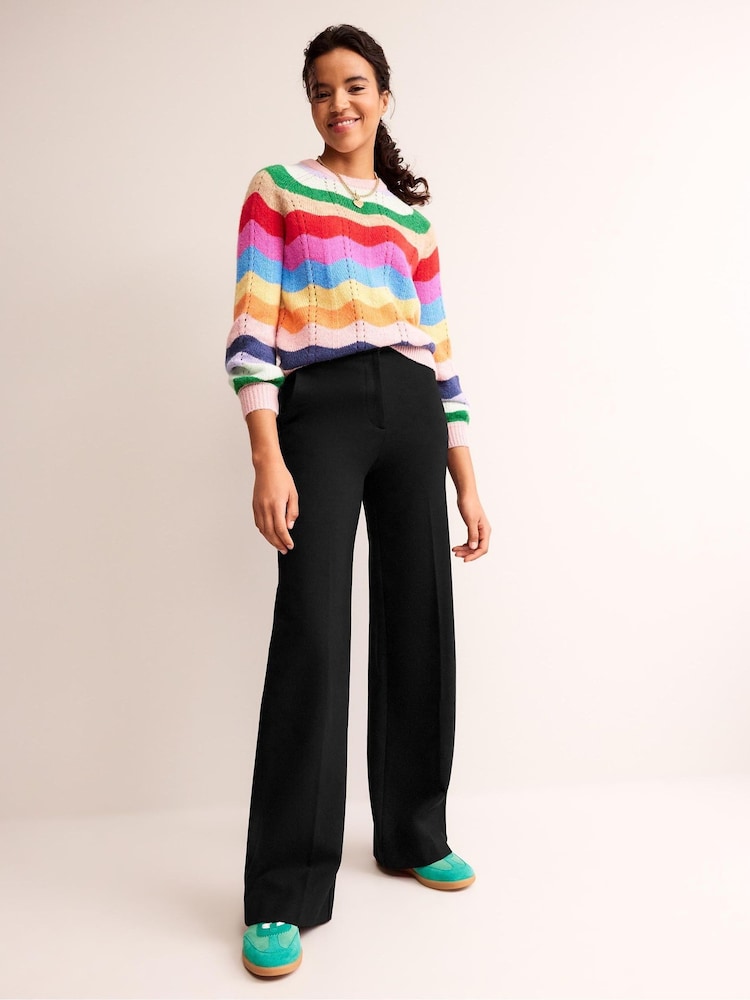 Boden Black Westbourne Ponte Trousers - Image 1 of 5