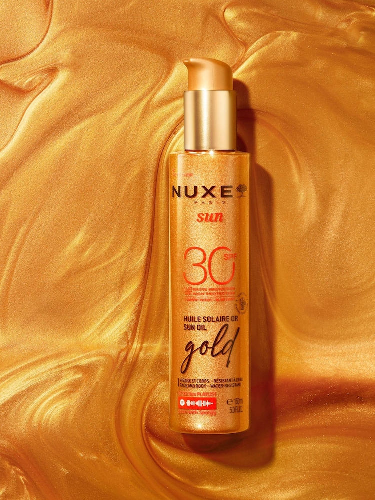 Nuxe Sun Gold Tanning Sun Oil SPF30 150ml - Image 2 of 5