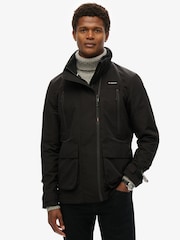 Superdry Black Non-Hooded Ultimate Windbreaker Jacket - Image 1 of 4