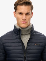 Superdry Blue Non Hooded Fuji Lite Jacket - Image 4 of 4