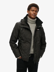 Preto - Superdry Hooded corta-vento Mountain Jacket - Imagem 2 de 4