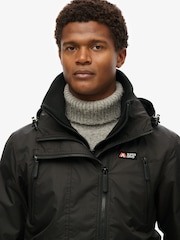 Preto - Superdry Hooded corta-vento Mountain Jacket - Imagem 4 de 4