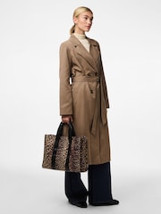 PIECES Leopard Shopper Bag - Bild 2 von 4