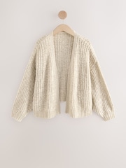 Stone Tape Yarn Cardigan - Image 1 of 3