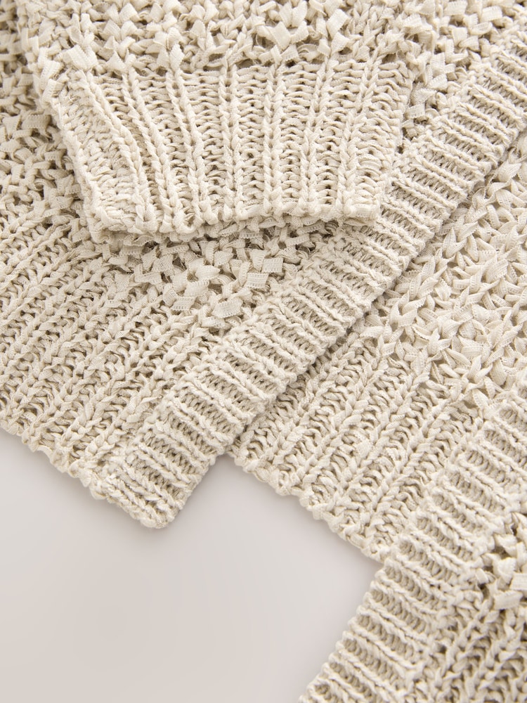 Stone Tape Yarn Cardigan - Image 2 of 3