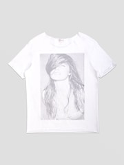 Pineapple White Vintage Graphic 100% Cotton T-Shirt - Image 7 of 8