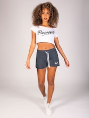 Pineapple Grey Retro Shorts - Image 2 of 6