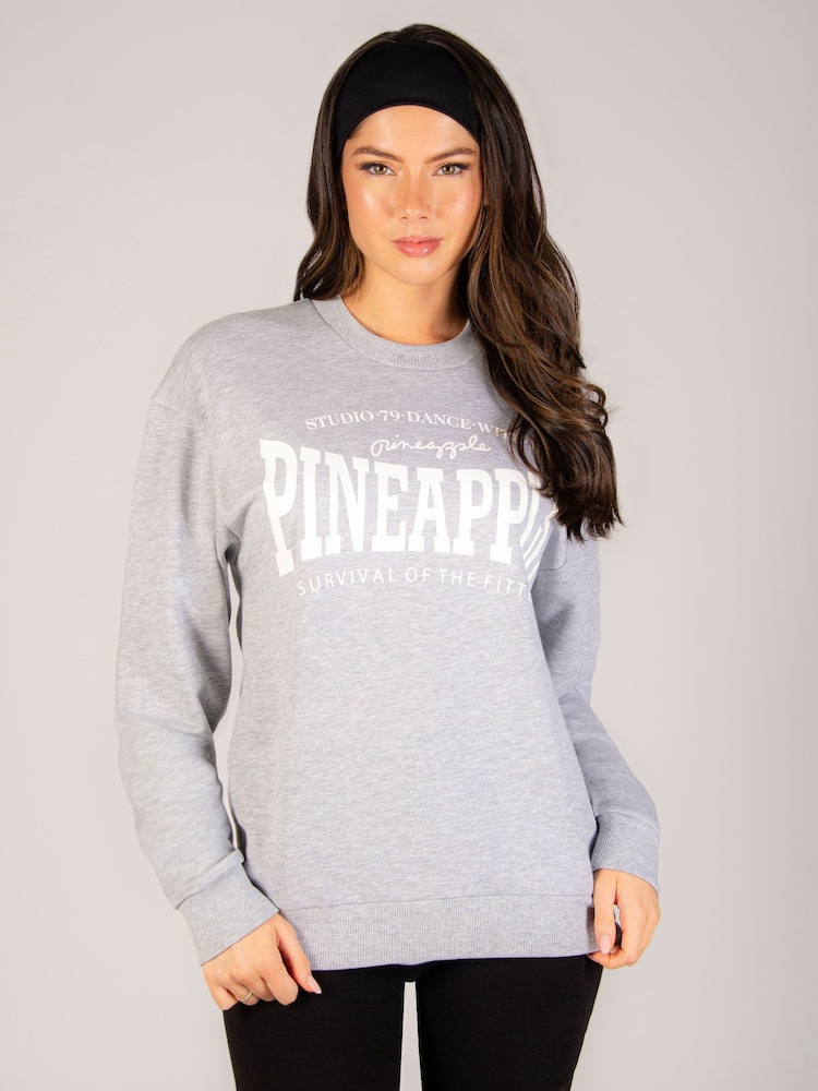 Grijs - Pineapple sweatshirt met logo voor dames - Image 6 of 8