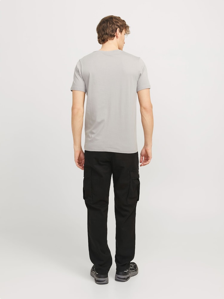 Черный - JACK & JONES брюки-карго свободного кроя - Изображение 2 из 7 Черный - JACK & JONES брюки-карго свободного кроя - Изображение 2 из 7
