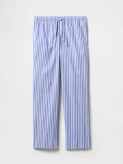 Gestreift, Blau - Gap Pyjamahose aus Baumwollpopeline - Bild 4 von 4