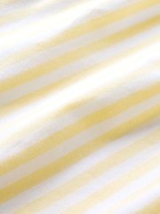 Gap Yellow Stripe Short Cotton Poplin Pyjama Bottoms - Image 4 of 4