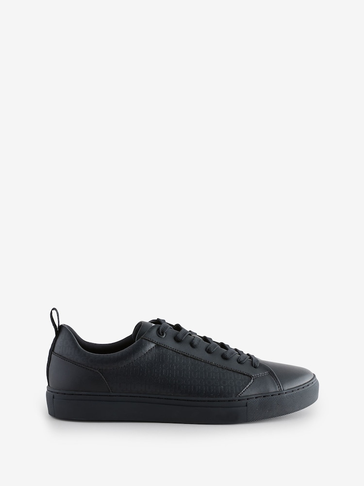 HUGO Black Morrie Trainers - Image 1 of 4