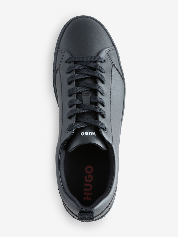 HUGO Black Morrie Trainers - Image 2 of 4