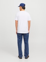 JACK & JONES Blue Chris Relaxed Fit Jeans - Image 4 of 5