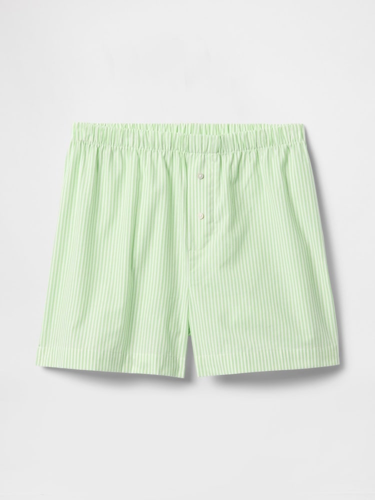 Groengestreept - Gap katoenen poplin pyjamabroek - Image 3 of 4