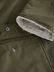 Khaki Green Active Swim Changing Robe - Image 7 of 10
