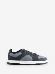HUGO Grey Hadrian Trainers - Image 1 of 5