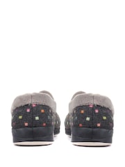 Pavers Grey Polka Dot Slippers - Image 3 of 5