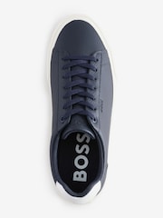 BOSS Blue Aiden Logo Trainers - Image 2 of 4