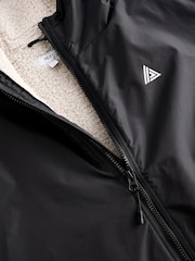 Black Active Swim Changing Robe - Image 9 of 10