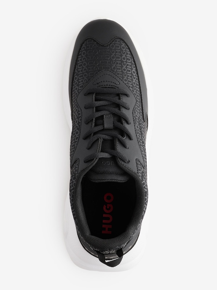 HUGO Black Leon Runner Trainers - Image 2 of 4