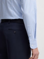 BOSS Sky Blue Slim Fit Hank Shirt - Image 5 of 6