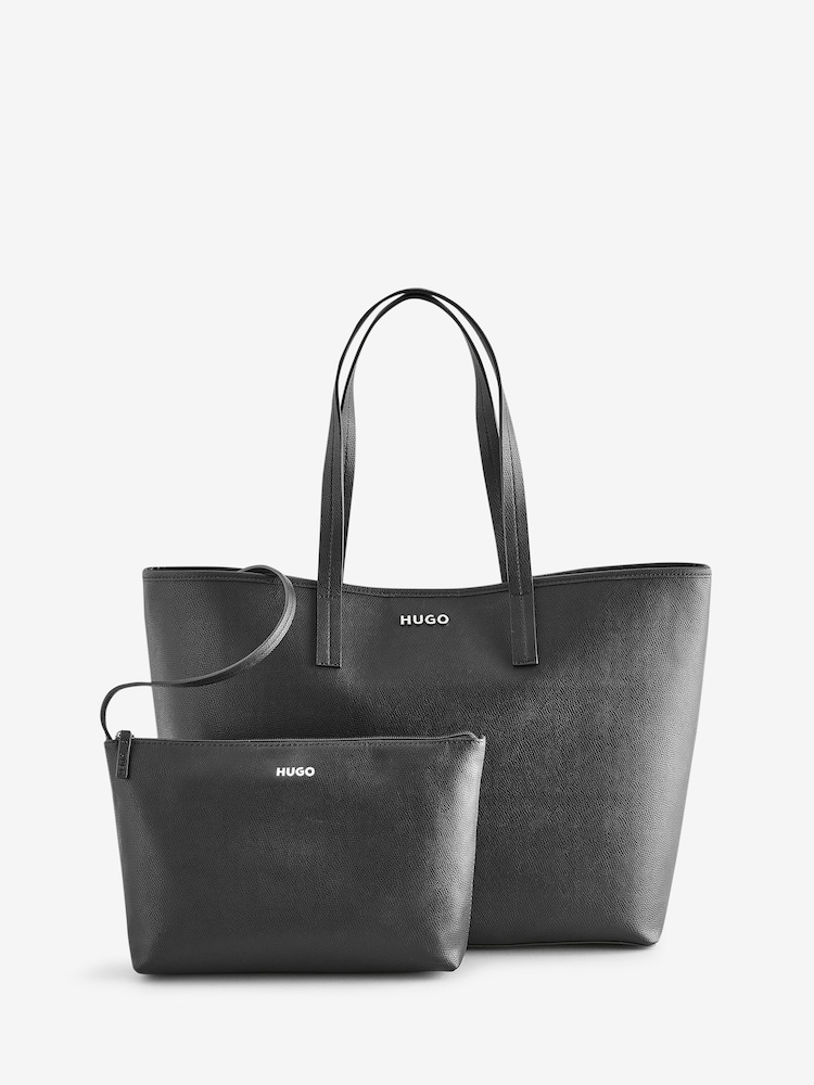 HUGO Black Chris Shopper Tote Bag - Image 1 of 5