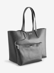 HUGO Black Chris Shopper Tote Bag - Image 2 of 5
