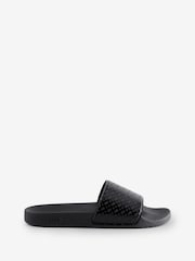 BOSS Black Logo Sliders - Image 1 of 4