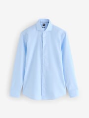 BOSS Blue Slim Fit Hank Shirt - Image 1 of 1