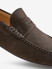 BOSS Dark Brown Noel Loafers - Image 5 of 5