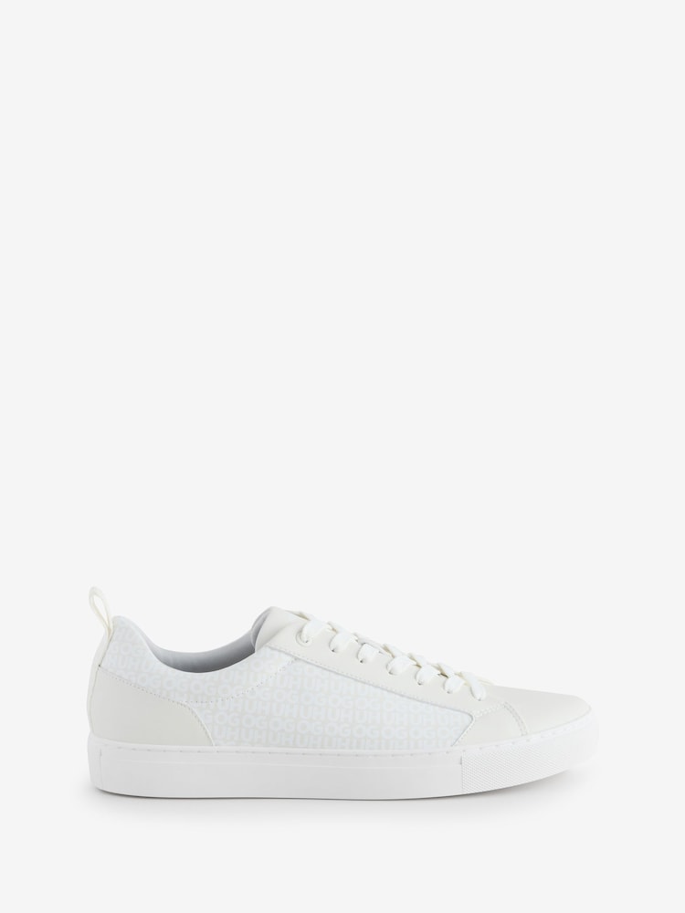 HUGO White Morrie Trainers - Image 1 of 5